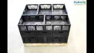 Why Using SmartCrate Collapsible Harvest Crates  Dubois Agrinovation [upl. by Anivlek]