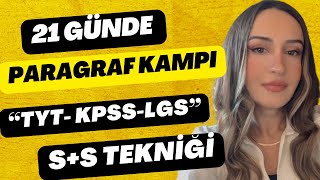 21 GÜNDE PARAGRAF KAMPI  TAKTİKLERLE  TYTKPSSLGS 2024  3GÜN [upl. by Portland532]