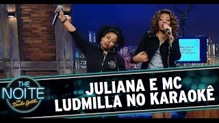 Juliana e MC Ludmilla disputam quem canta melhor em inglês [upl. by Mok624]