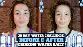 30 Day Water Challenge My Before amp After Results [upl. by Stuppy211]