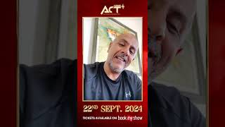 Vishal Dadlani Speaks About Ajivasan ACT2024  Book Your Tickets On Bookmyshow Link In Discription [upl. by Nassah598]