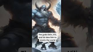 Ymir The First Giant mythology epic story [upl. by Nylitak]