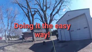 Cheating Ronin Battery Powered Tree Ascender Easy Climbing [upl. by Hofmann766]