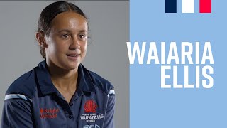 Waratahs Rising Star Waiaria Ellis [upl. by Aikmat60]