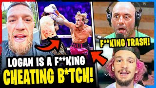 MMA Community Reacts  Logan Paul vs Dillon Danis HIGHLIGHTS Boxing [upl. by Ortensia]