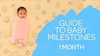 One Month Old Baby Development Milestones  1 महीने का बच्चा क्याक्या कर सकता है  Best For Baby [upl. by Ailasor]