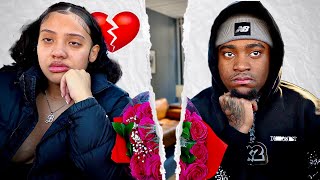 BREAKUP PRANK ON VALENTINES DAY SHE SAID SHE’S PREG😱 [upl. by Atnuahs344]