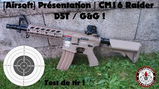 Airsoft Présentation  CM16 Raider DST  GampG [upl. by Polito]