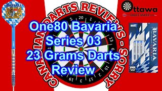 One80 Bavaria 03 23 Grams Darts Review [upl. by Jansson988]