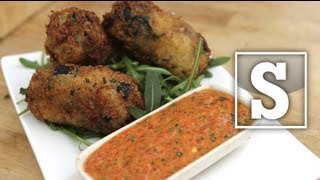 PORTUGUESE CHOURIÇO CROQUETTES RECIPE  SORTED [upl. by Ahl]