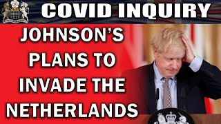 Shocking Revelation Boris Johnsons Plan to Invade Netherlands [upl. by Leonora]