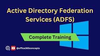 ADFS Complete Tutorial Active Directory Federation Services Training [upl. by Arvell10]