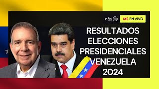 Elecciones Venezuela 2024 Última hora resultados Nicolas Maduro o Edmundo González  Pulzo [upl. by Laro978]