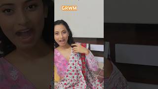 GRWM in my cultural dress🥻✨ Chhetri dress chhetridress nepali nepaliculture shorts foryou [upl. by Colbye]