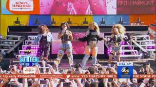 Fifth Harmony  Worth It Live on Good Morning America [upl. by Northey]