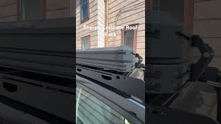 Sherpa Crestone Roof Rack with Rooftop Tent overlanding camping 4runner [upl. by Eikcir]