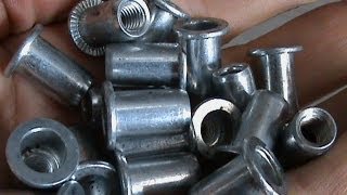 HOW TO INSTALL NUTSERT INSERT threaded insert demo fasteners australia [upl. by Vikki]