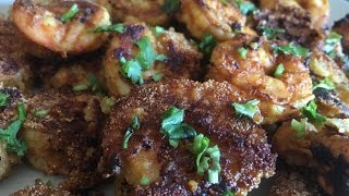 Prawns Fry  Mangalorean Rava Prawns Fry [upl. by Misak]