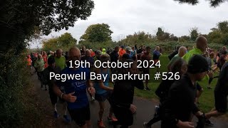 Pegwell Bay parkrun 526  October 19th 2024 fast [upl. by Marriott]