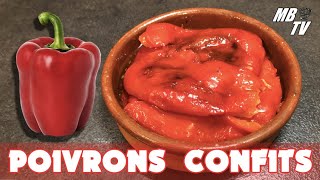 Comment faire des Poivrons Confits au four [upl. by Ahsinnor]