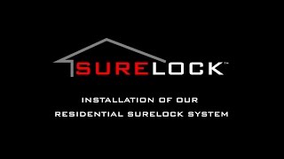 SureLock installation video [upl. by Gibbie700]