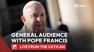 LIVE from the Vatican  General Audience with Pope Francis  February 7th 2024 [upl. by Kauffmann]