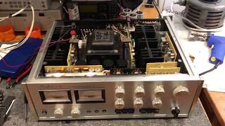 Another Accuphase E202 Integrated Amplifier Overhaul [upl. by Trudnak]