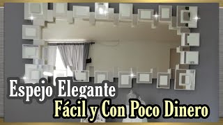 HAZLO FÁCIL MARCO PARA ESPEJO ELEGANTE [upl. by Alegna446]