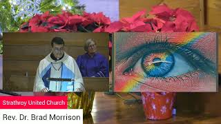 2023 Christmas Eve Sermon Rev Dr Brad Morrison Strathroy United Church [upl. by Sillad277]