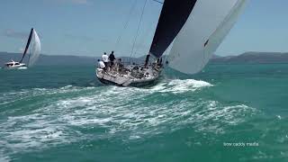 Hamilton Island Race Week 2024  Day 2 Action [upl. by Anabelle17]