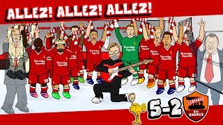 🏆ALLEZ ALLEZ ALLEZ 52🏆 Liverpool vs Roma Champions League SemiFinal 2018 goals highlights [upl. by Port311]