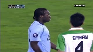 Así Jugaba Felipe Caicedo con 20 años en el Manchester City  Felipao vs Racing de Santander  2008 [upl. by Tanah992]