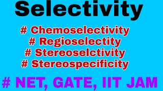 Chemoselectivity Regioselectivity stereoselectivity [upl. by Oirretno]