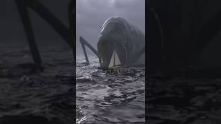 SEA EATER SPOTTED EATING A SHIP IN REAL LIFE marinecreatures oceanworld [upl. by Schroth]