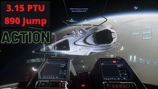 890 Jump Mission Star Citizen 315 PTU [upl. by Nilyac]