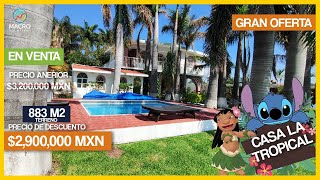 ❗SUPER DESCUENTO❗😱 la TROPICAL de Citlalin🌴CASA EN VENTA EN MORELOS🏄‍♀️ apartada [upl. by Kynthia]