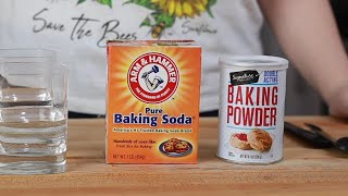 Baking Soda vs Baking Powder Whats the Difference [upl. by Teferi]