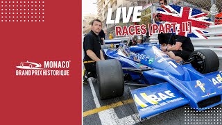 🛑 RACES LIVE Sunday Afternoon ENG  Grand Prix de Monaco Historique [upl. by Giess]