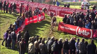 Cyclocross  Veldrijden  BPost Bank Trophy 201516 Round 1  Ronse  Elite Men [upl. by Buskus]