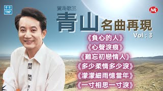 【老歌名曲精粹】青山 Qing Shan《負心的人》《心聲淚痕》《難忘初戀情人》《多少柔情多少淚》《濛濛細雨憶當年》《一寸相思一寸淚》Oldies 70s VOL3 歌詞版 [upl. by Hoshi]