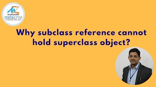 Why subclass references cannot hold superclass object [upl. by Notgnirrac655]