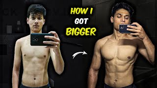 How To Gain Weight amp Build Muscle Fast as a Skinny HARDGAINER  My Complete Guide [upl. by Llenrev842]