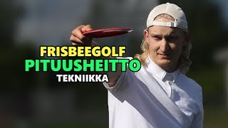 Frisbeegolf pituusheitto [upl. by Avevoneg]