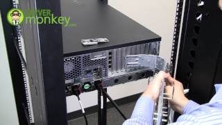 How To Install A Cable Management Arm On A DL370 G6 Server [upl. by Lowney]