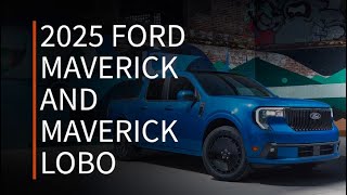 Ford’s 2025 Maverick adds AWD to Hybrid and introduces new lowered Lobo trim  First Look  Driving [upl. by Atis]