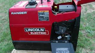 Lincoln Ranger 250 Arc WelderGenerator [upl. by Marasco605]