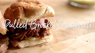 Pulled Brisket Sandwich Recipe [upl. by Callery]