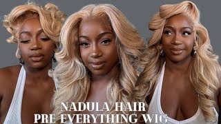 Black Girl Blonde Detailed Review  Nadula HAIR Pre Everything 13x4 Ash Blonde Wig [upl. by Peednus]