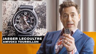 Robert Downey Jr Shows Off His Epic Watch Collection  GQ [upl. by Houlberg]