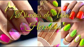 UÑAS DISEÑOS 2024  TENDENCIAS  IDEAS  UÑAS ELEGANTES [upl. by Samford]